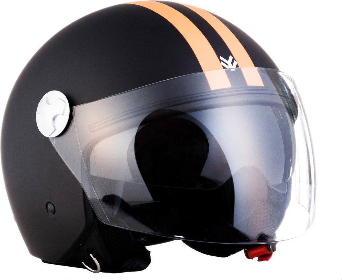 ARMOR AV-64 open jethelm Vespa scooter helm motorhelm
