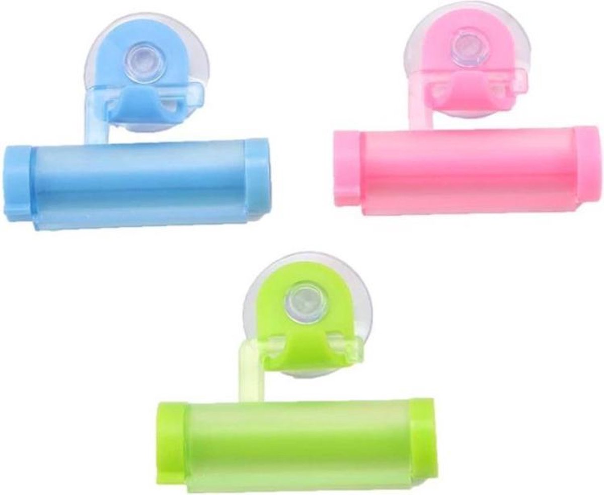 Tube uitknijper - Ophangbare tandpasta tubeknijper - 3 stuks tube squeezers