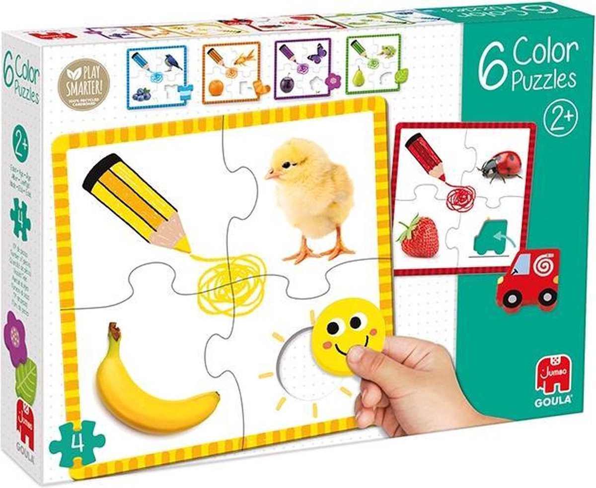Goula 6 Kleurenpuzzels