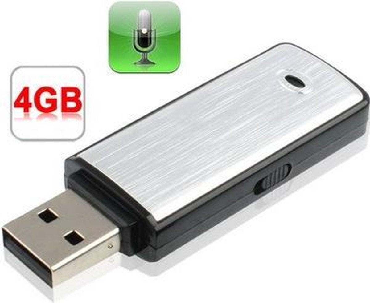 USB Sound recorder - spy geluids recorder