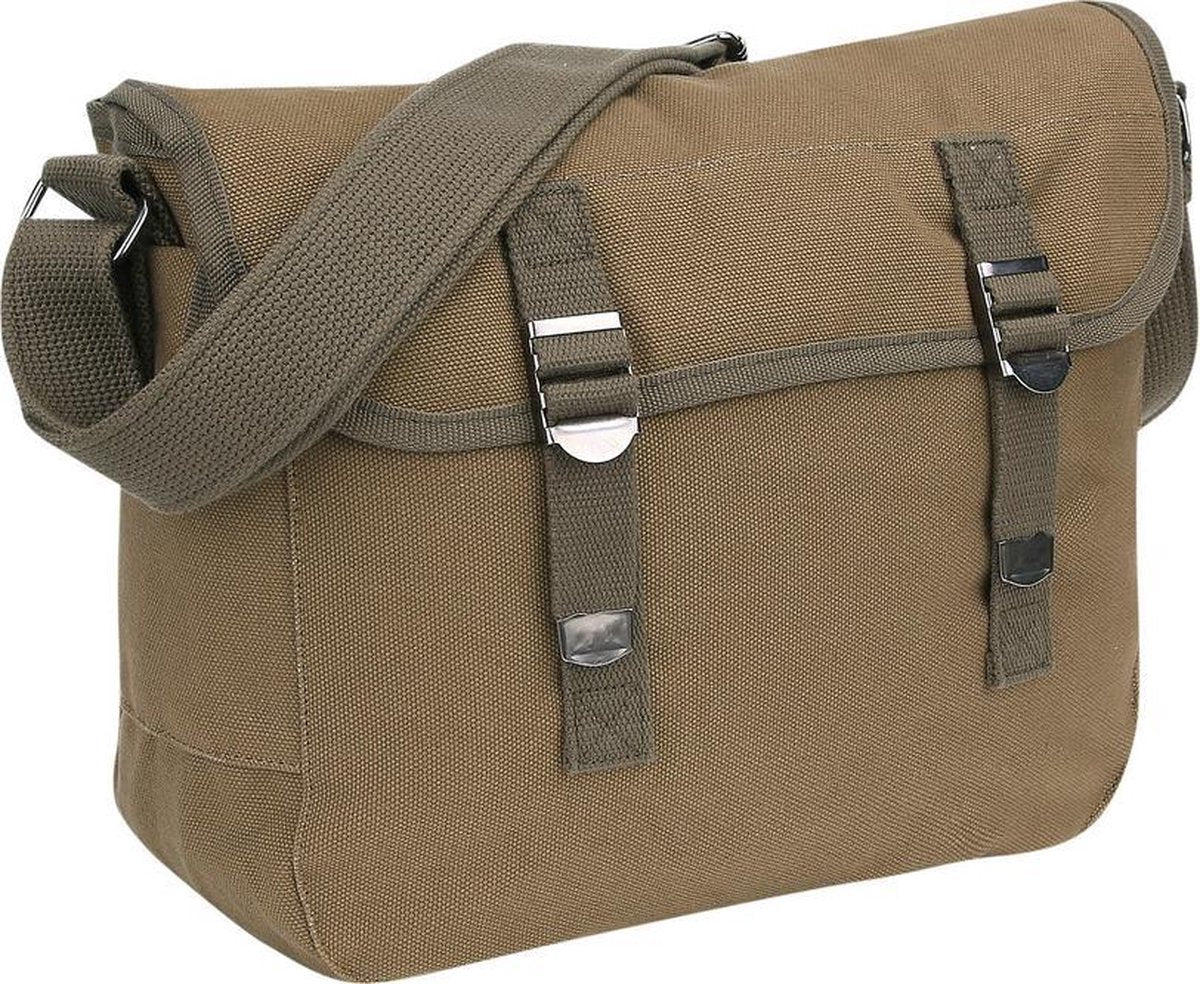 Fostex Pukkel tas US Style canvas groen