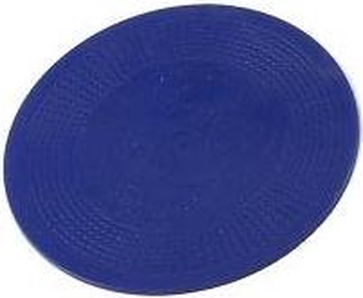 Vitility Antislip Placemat/Onderzetter - Ø 19 cm - Blauw