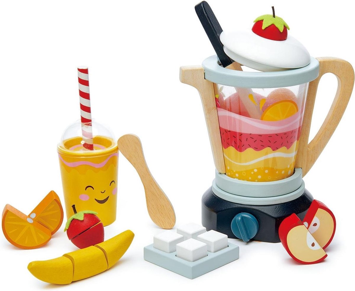 Tender Leaf Toys Blenderset Fruit Junior 23 Cm Hout 22-delig
