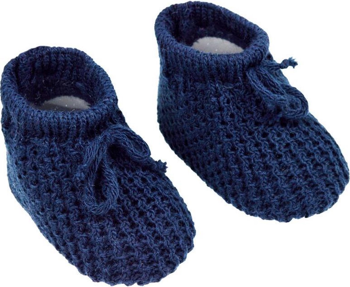 Soft Touch Babyslofjes New Born 0-3 Maanden Jongens Navy