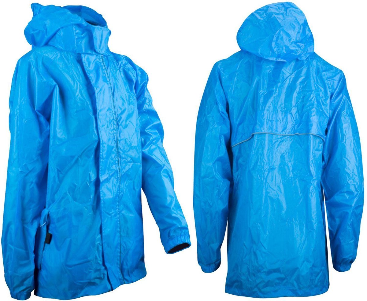 Ralka Regenjas - Kinderen - Unisex - Blauw