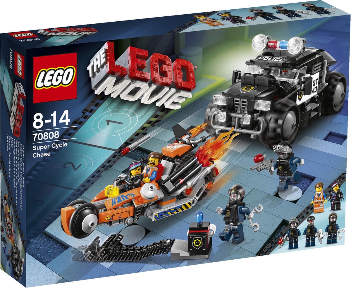 LEGO Movie Supermotor Achtervolging - 70808