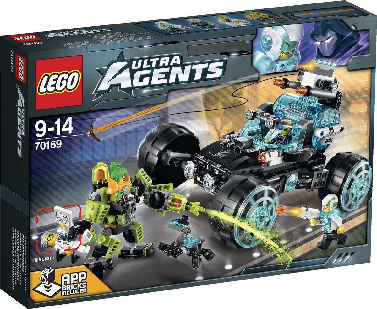 LEGO Ultra Agents Agent Stealth Patrouille - 70169
