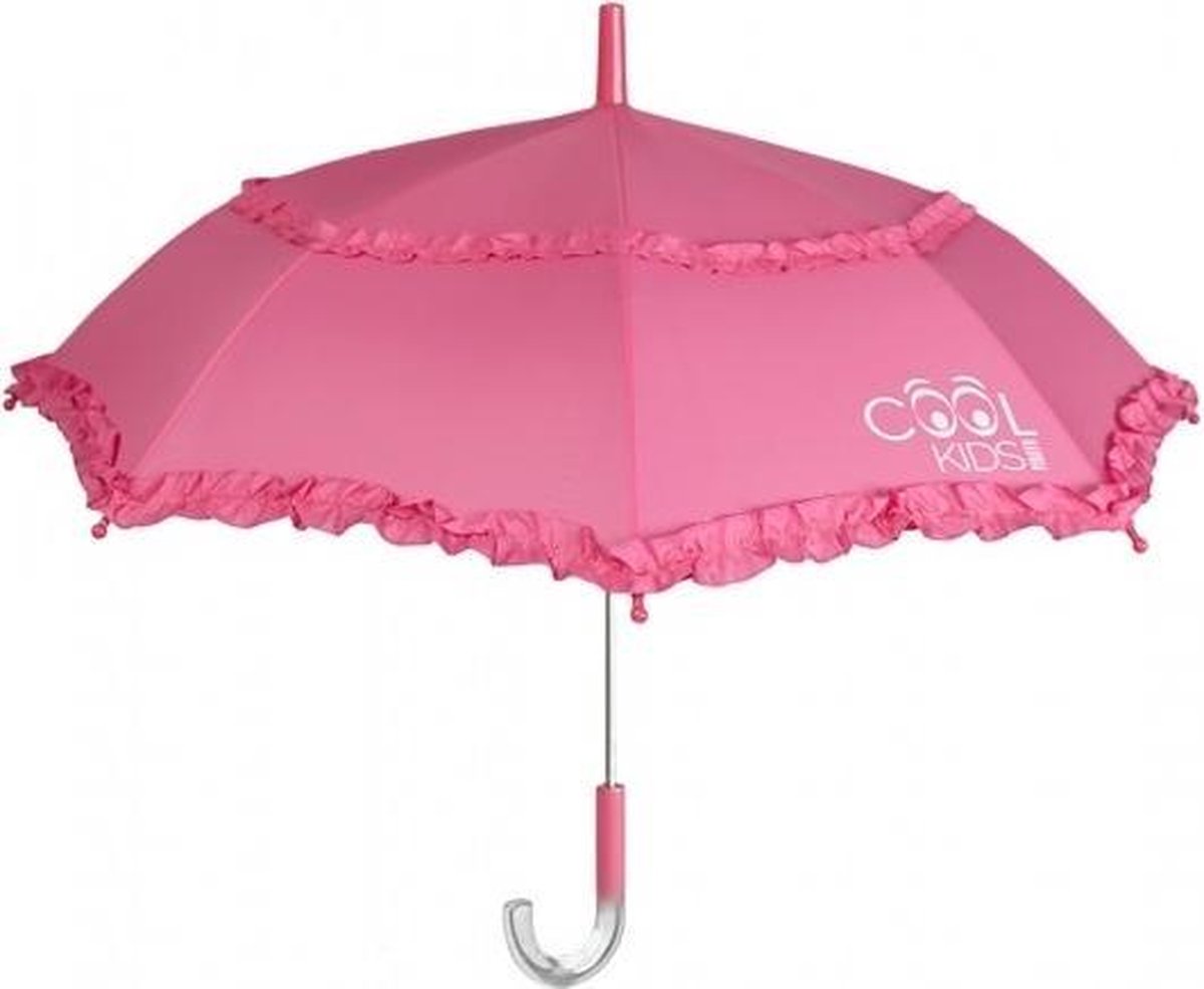 Perletti Kinderparaplu Met Franjes Roze 75 Cm