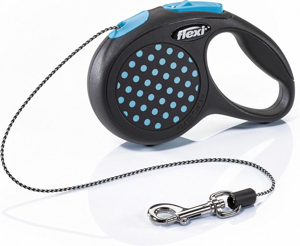 Flexi Design Koord- Hondenriem - Blauw - XS - 3 m - (<8 kg)