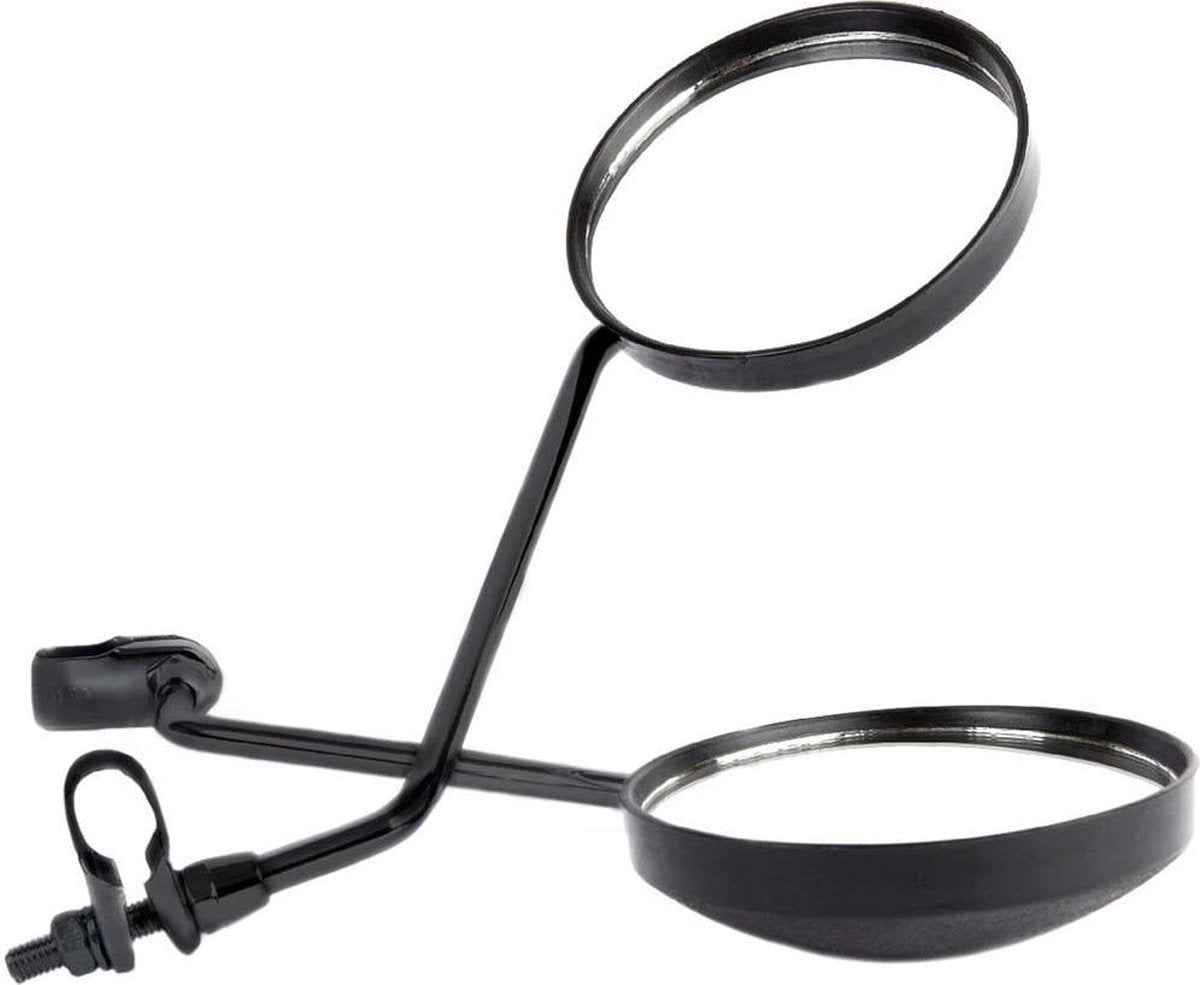 Mirage set spiegels rond groot zwart