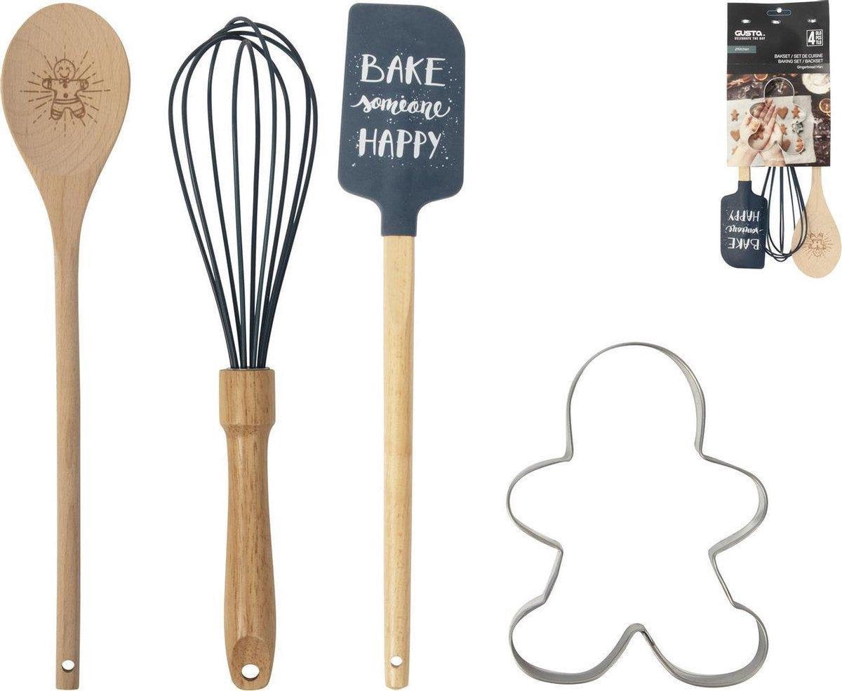 Gusta Bakset Gingerbread man 4-delig - 33