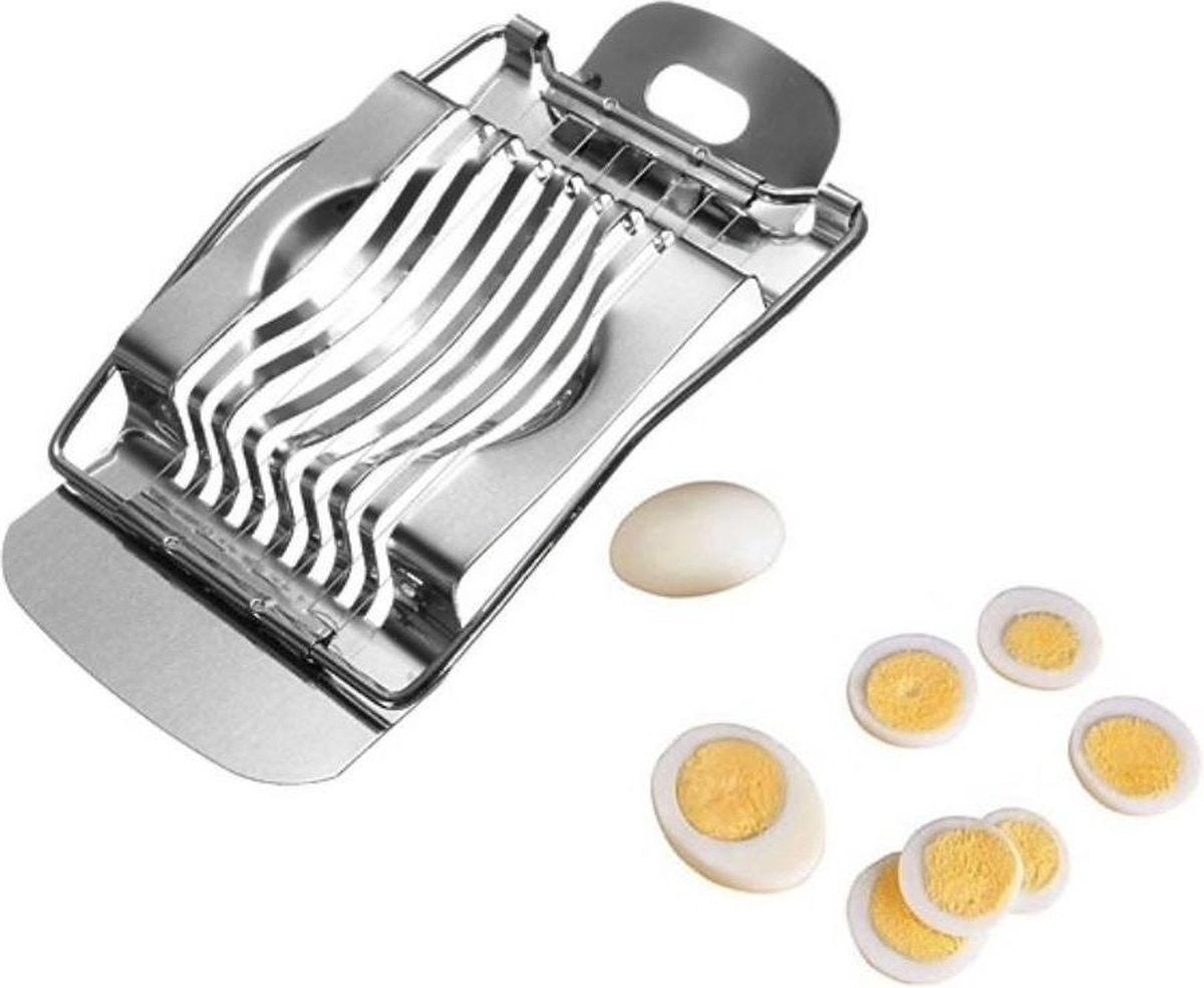 Professionele Kwalitatieve Eiersnijder - Egg slicer - Metalen Snijdraden - Eiersnijder - Metalen Houder - Stalen Eisnijder - Eisnijder - Ei-snijder - Ei snijder