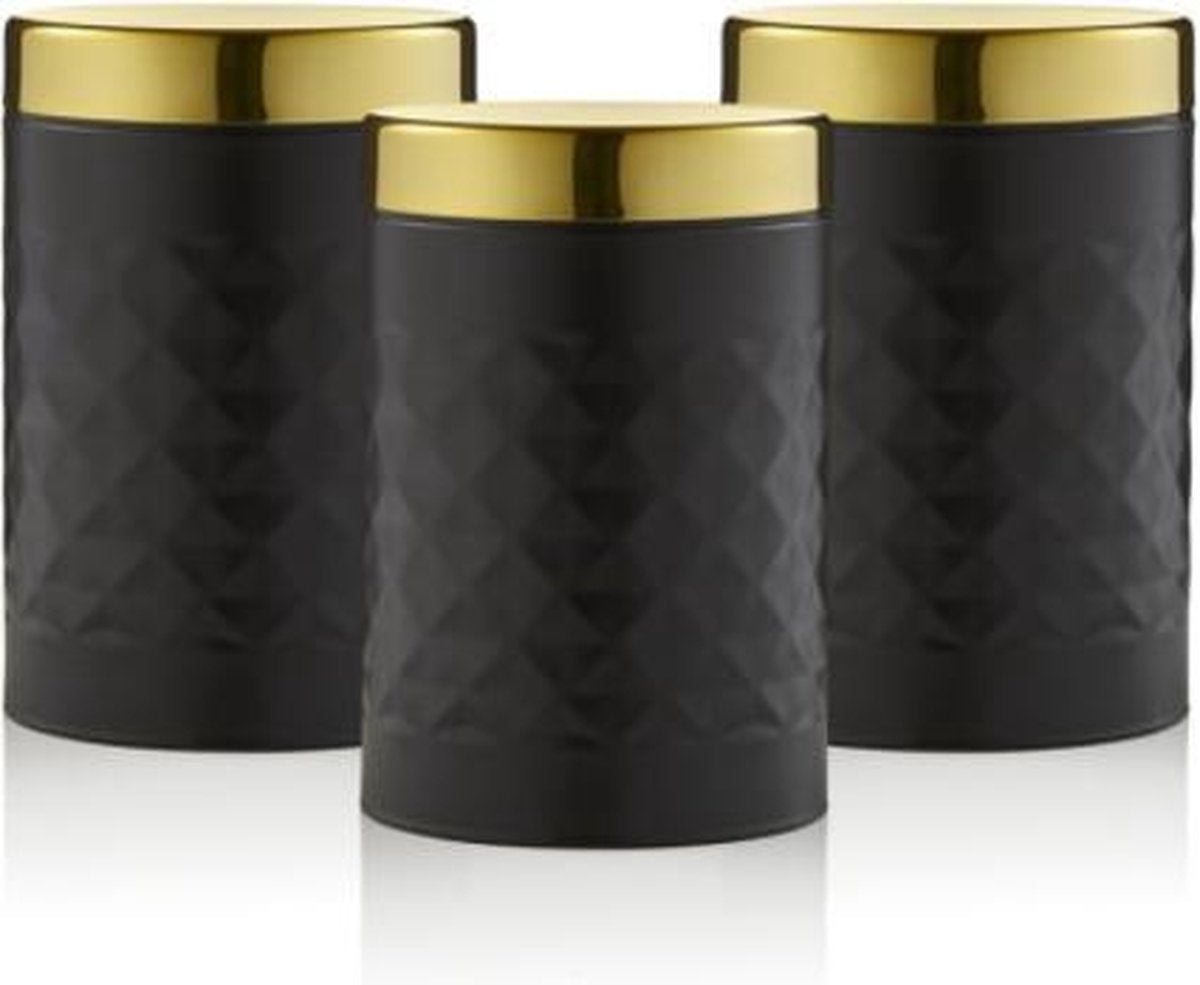 Swan Gatsby Retro Opbergblikken – Set van 3 – Niet Voor in de Vaatwasser