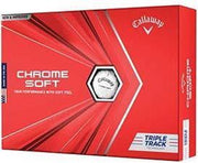 CALLAWAY CHROME SOFT TRIPLE TRACK 12-PACK White