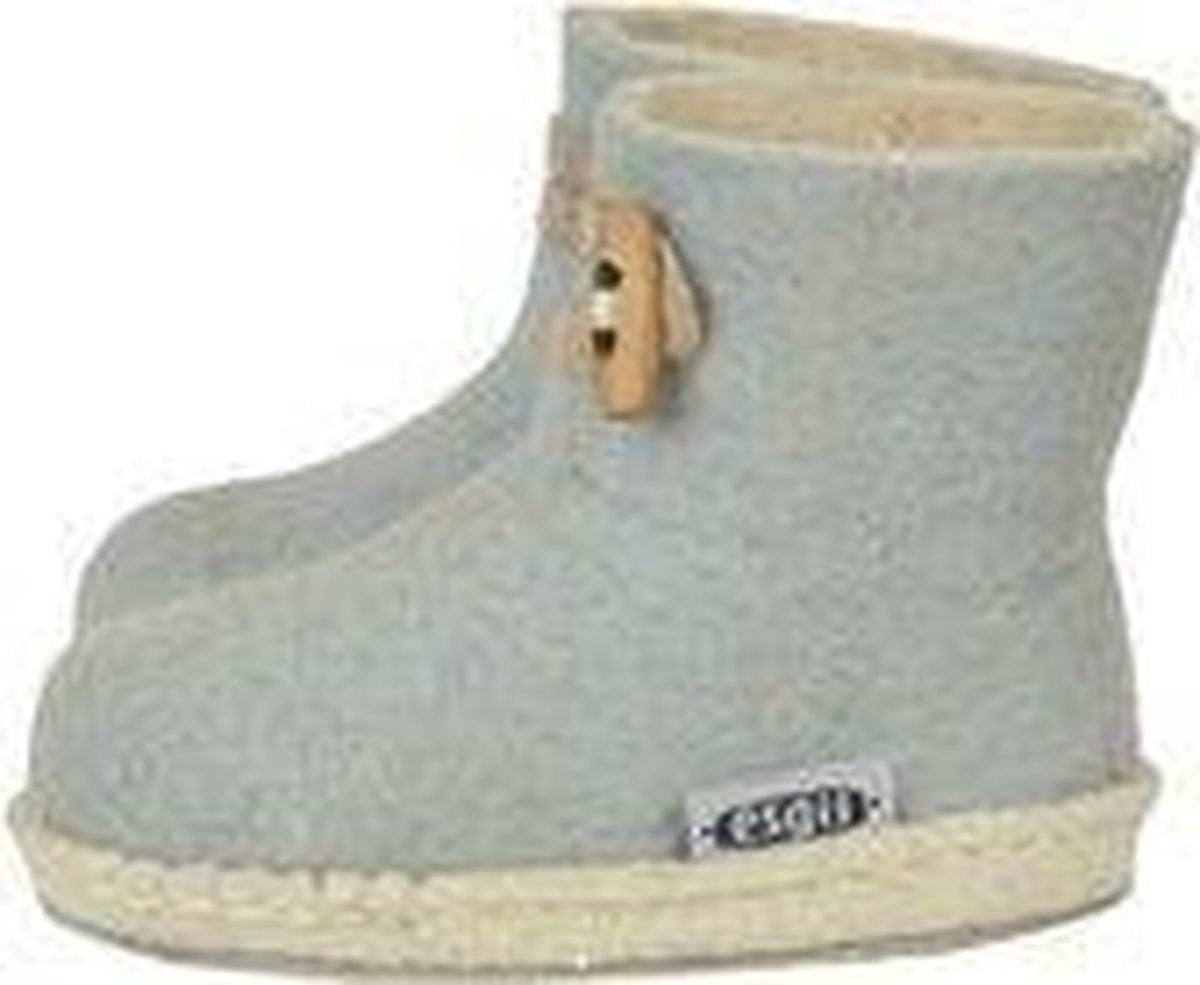 Vilten kinderslof Boots Fresh Blue - maat 27