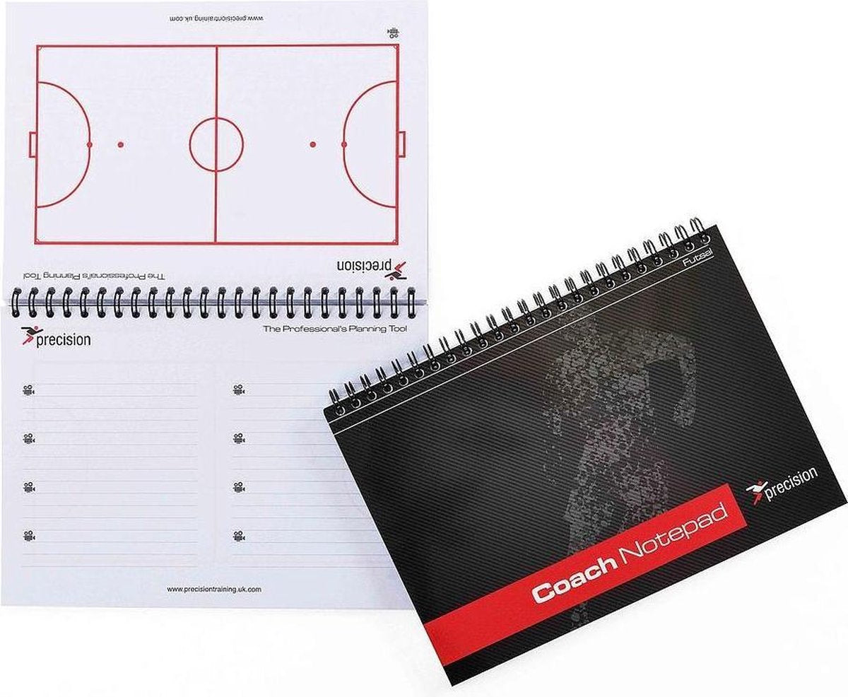 Precision Zaalvoetbal Coachboek Zwart A5