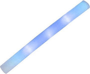 10x Partystaaf / foam stick met blauw LED licht - 48 cm - lichtstaven / partysticks