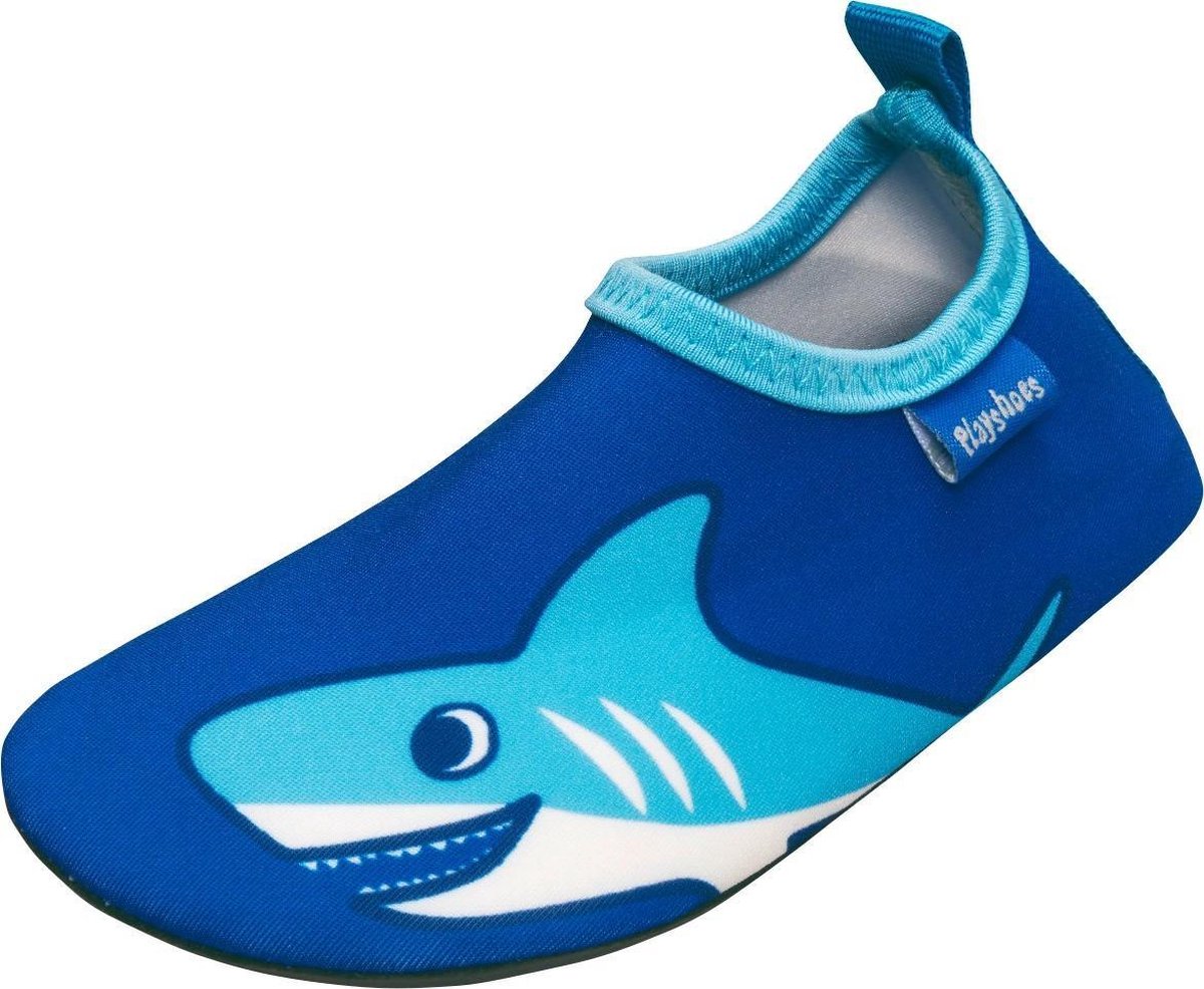 Playshoes UV waterschoenen Kinderen Haai - Blauw - Maat 22/23