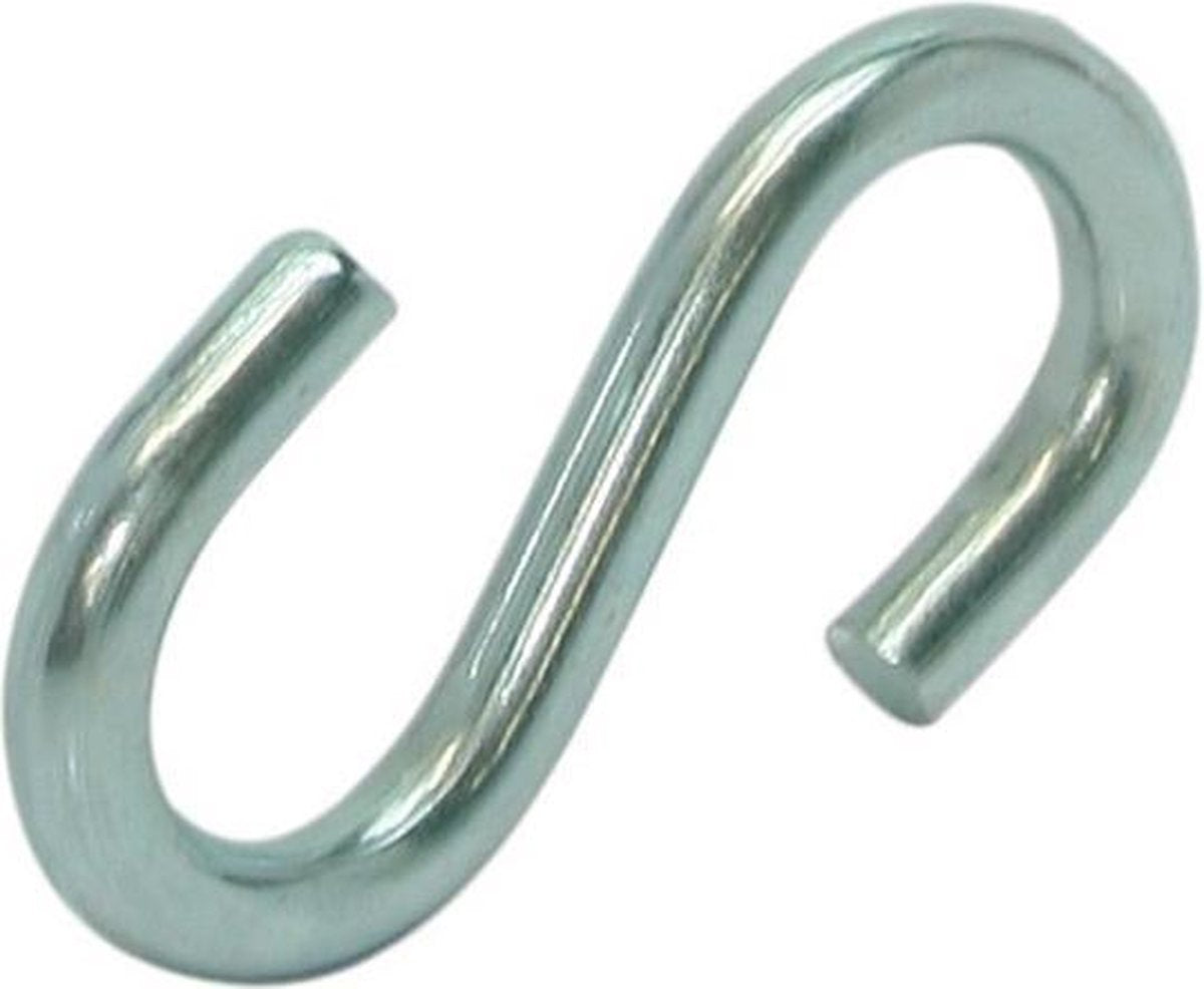 Gebu S-haak verzinkt 105 gram 4.0 x 40mm
