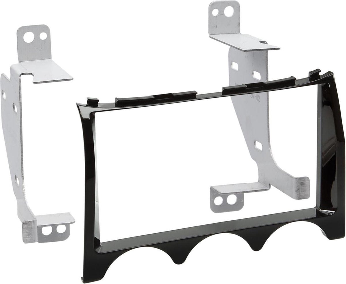 2-DIN Paneel Hyundai Genesis 2012-2019 Kleur: Piano Zwart