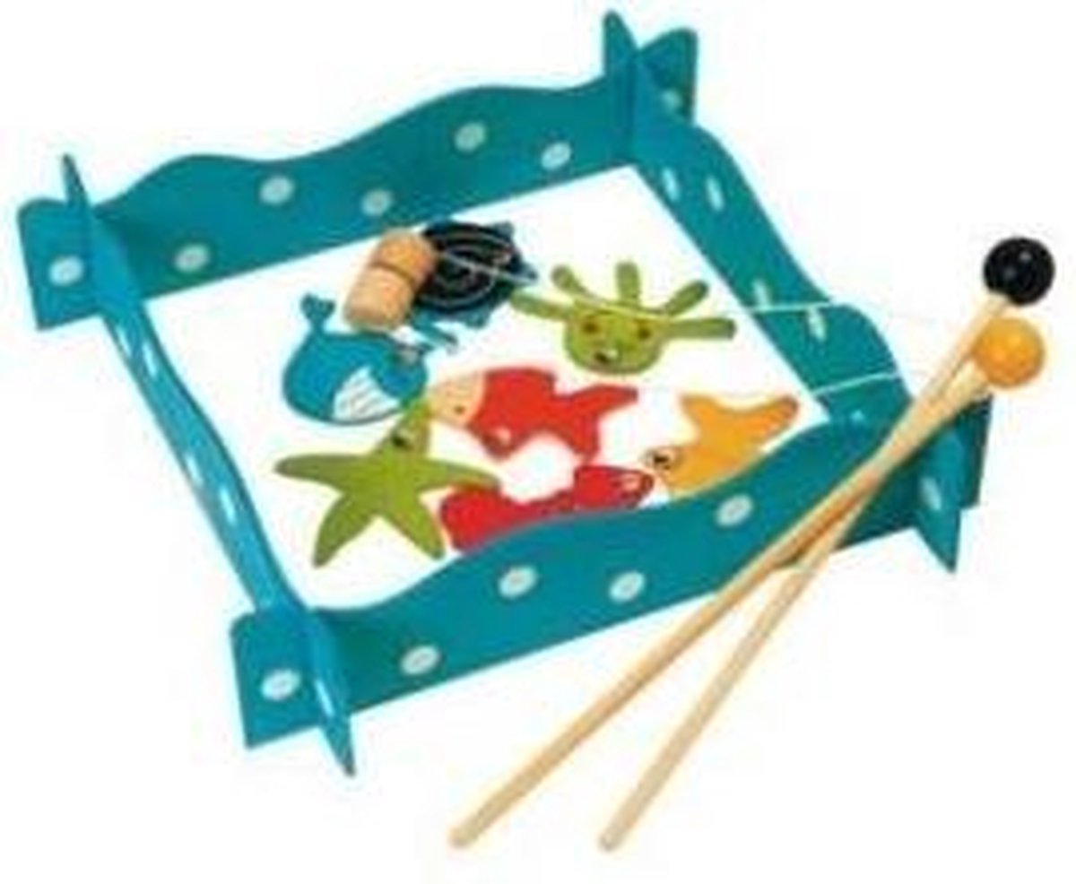 Simply for Kids 21778 Houten Hengelspel met Visjes