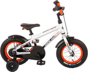 Volare Rocky Kinderfiets - Jongens - 12 inch - Zilver - 95% afgemonteerd - Prime Collection