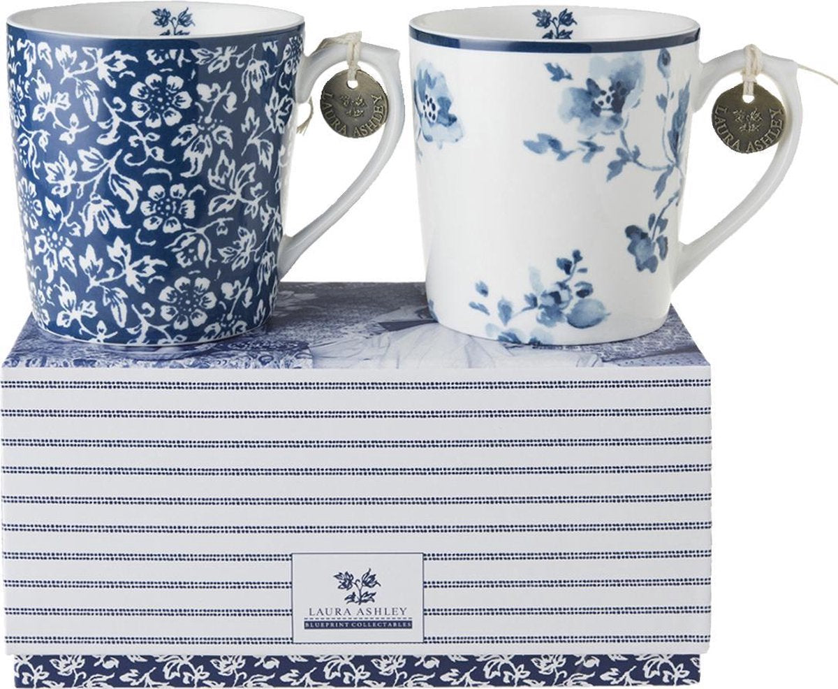 Laura Ashley Sweet Allysum en China Rose - In Geschenkverpakking - Set van 2