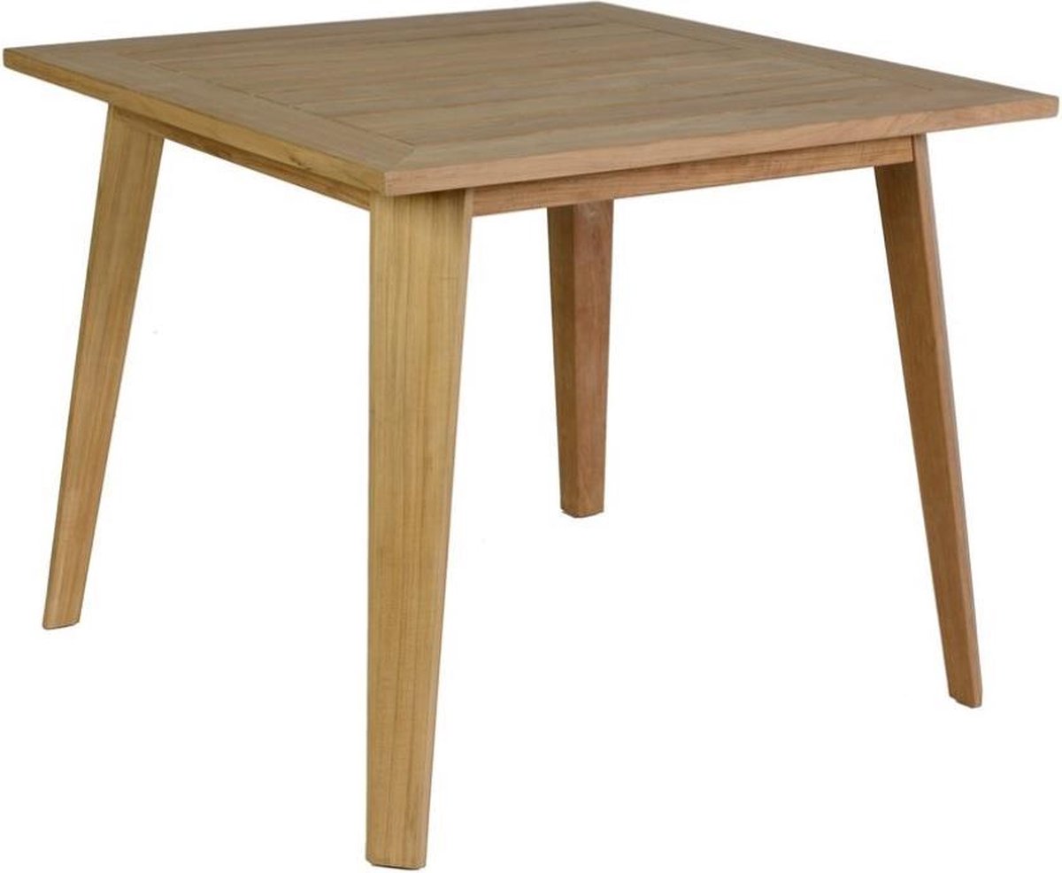 Bellinzona tafel 90x90x75 cm teak