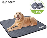 Nobleza Wasbare puppy training Pads - 2 stuks - Herbruikbare Hondentoilet - 81 x 72 cm