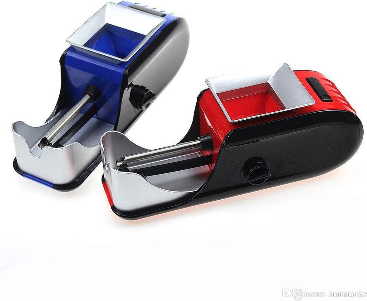Elektrische Sigarettenmaker - Blauw/Rood - Hulzenvuller - Levay®