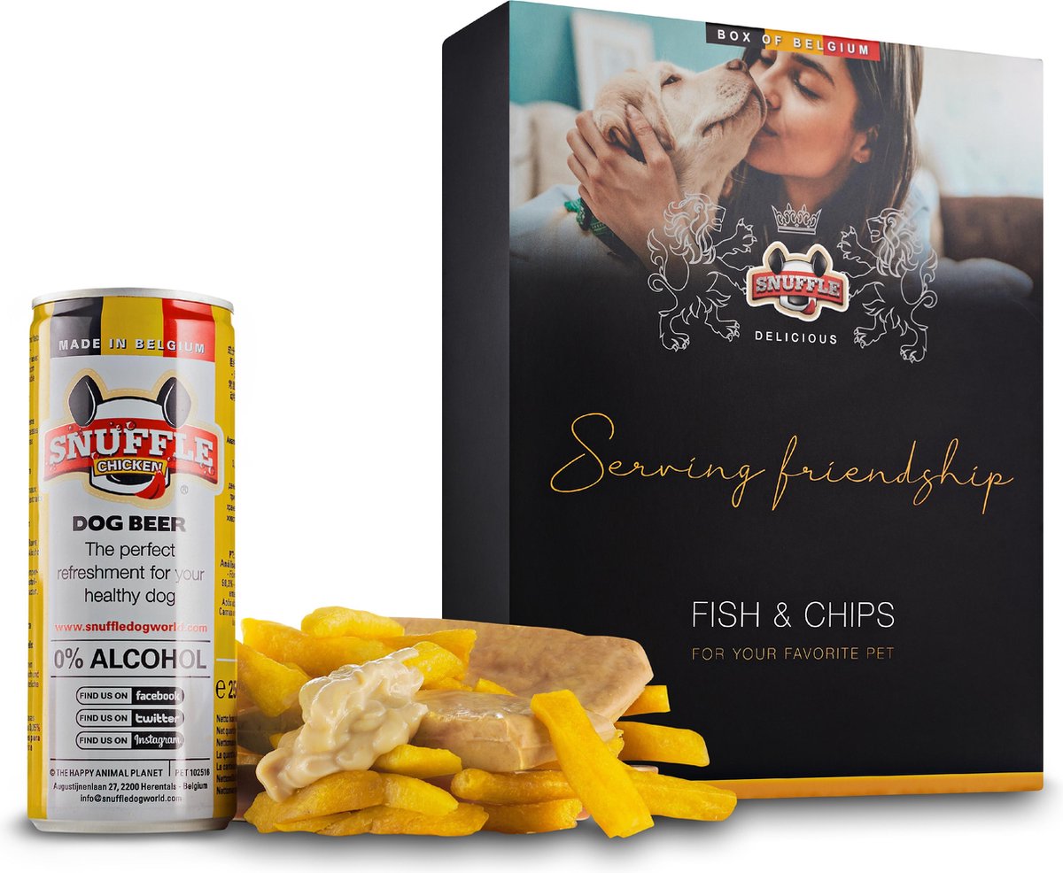 Snuffle Delicious Box Fish & Chips