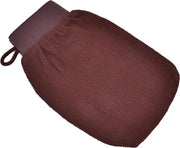 KELERINO. Kessa Scrub Handschoen - Washandje - Kessa Glove - Hammam - Bruin