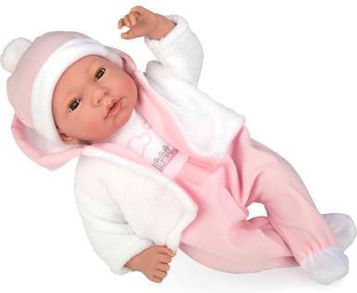 Arias baby pop blank ANDIE 38 cm rose