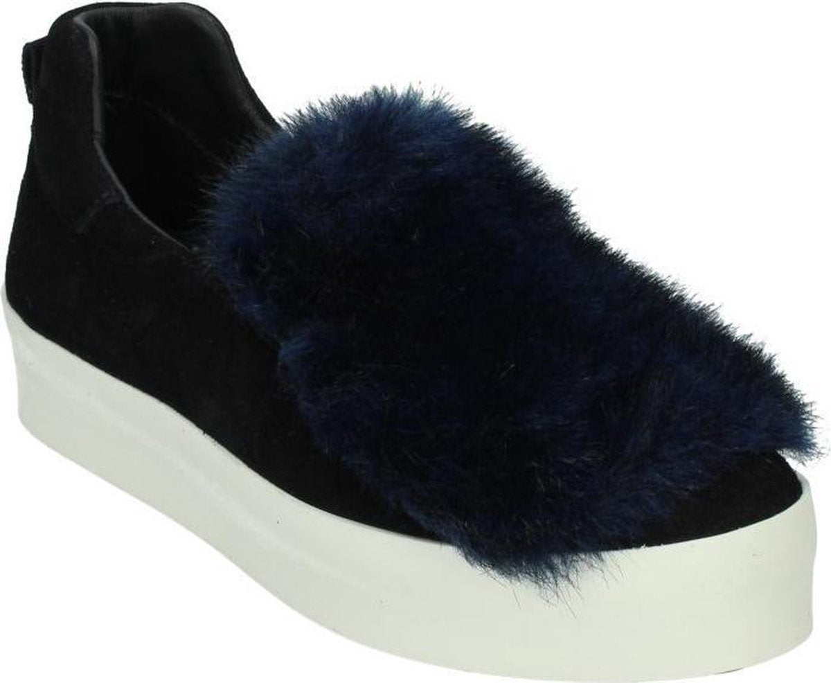 LOUISA - dames instapper - blauw - maat 36