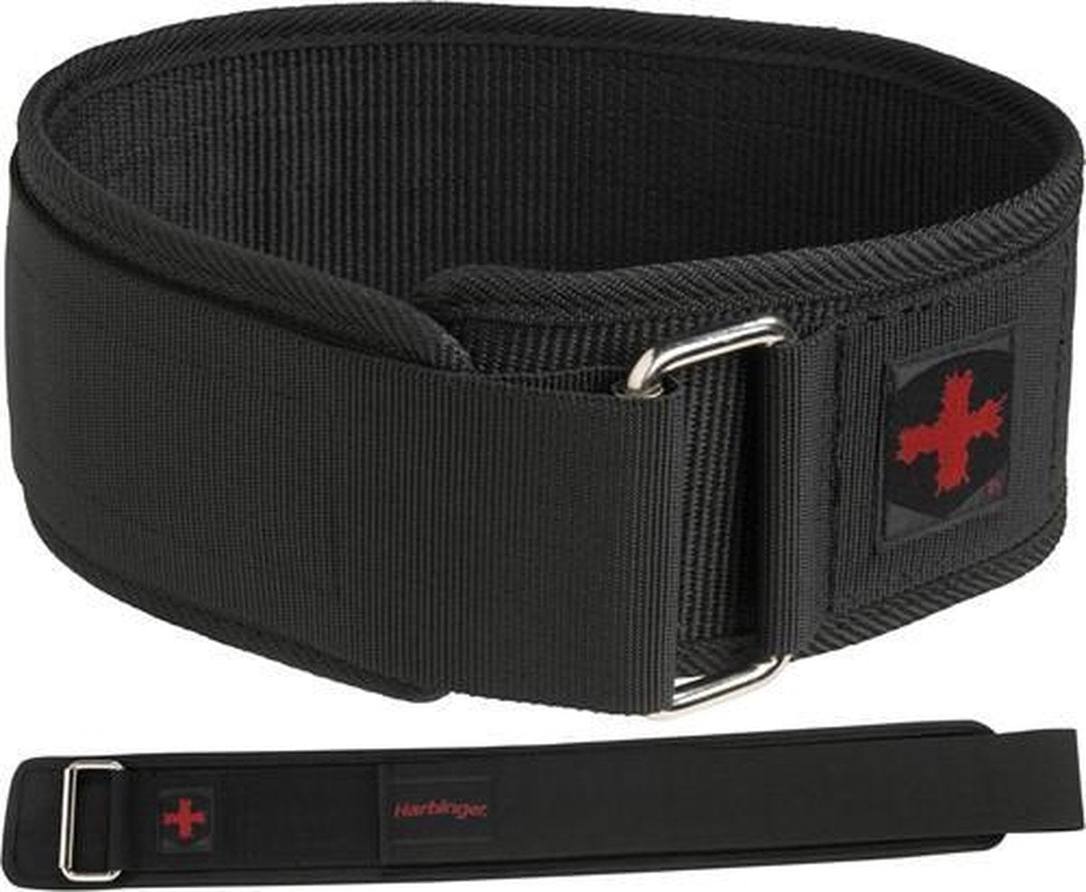 Harbinger - Pro Fitness Riem Nylon - Gewichthefriem - M - Zwart