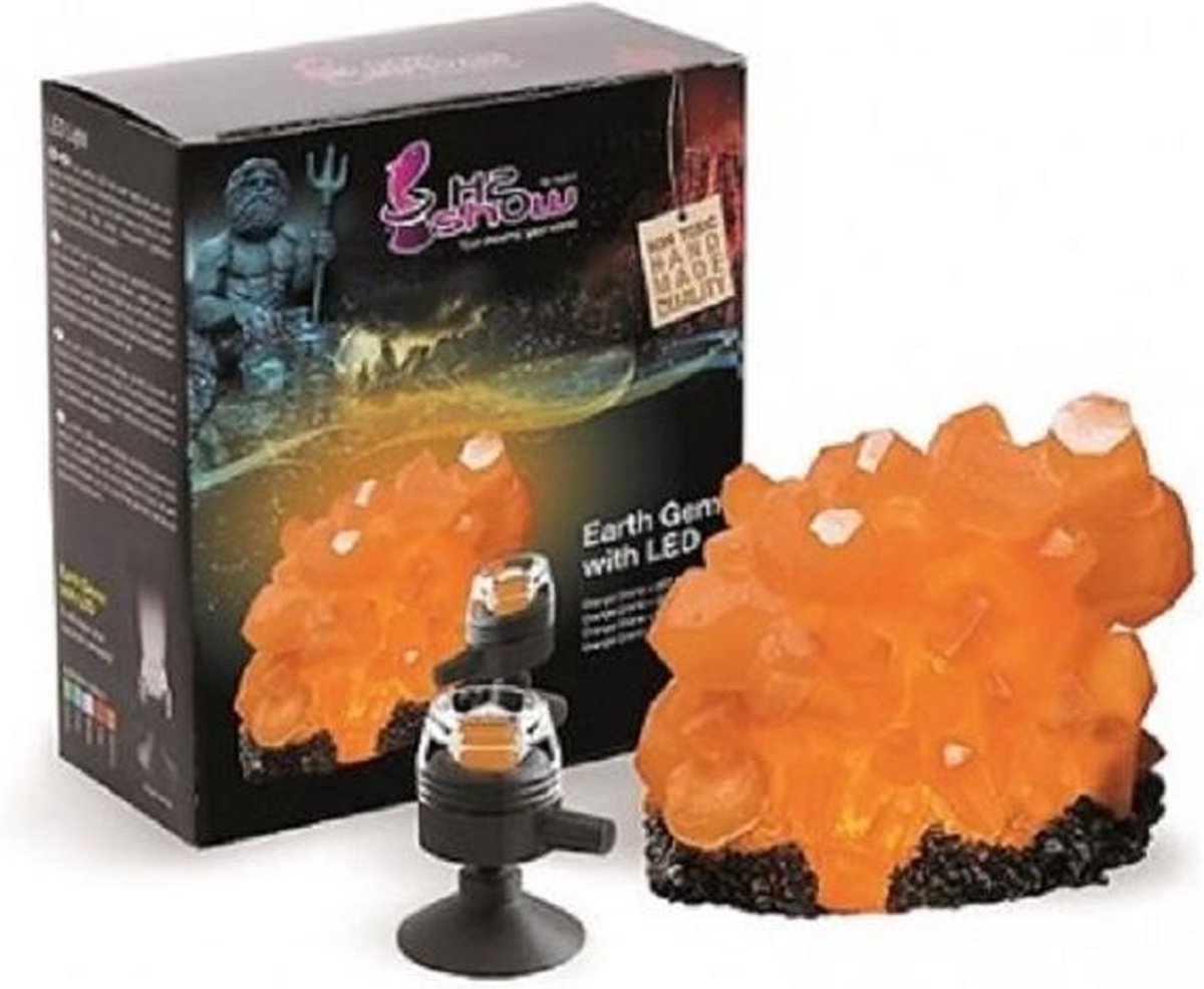 Earth gems aquarium deco