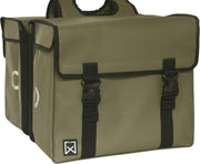 Willex Dubbele Fietstas Bisonyl - Olijfgroen - 40L