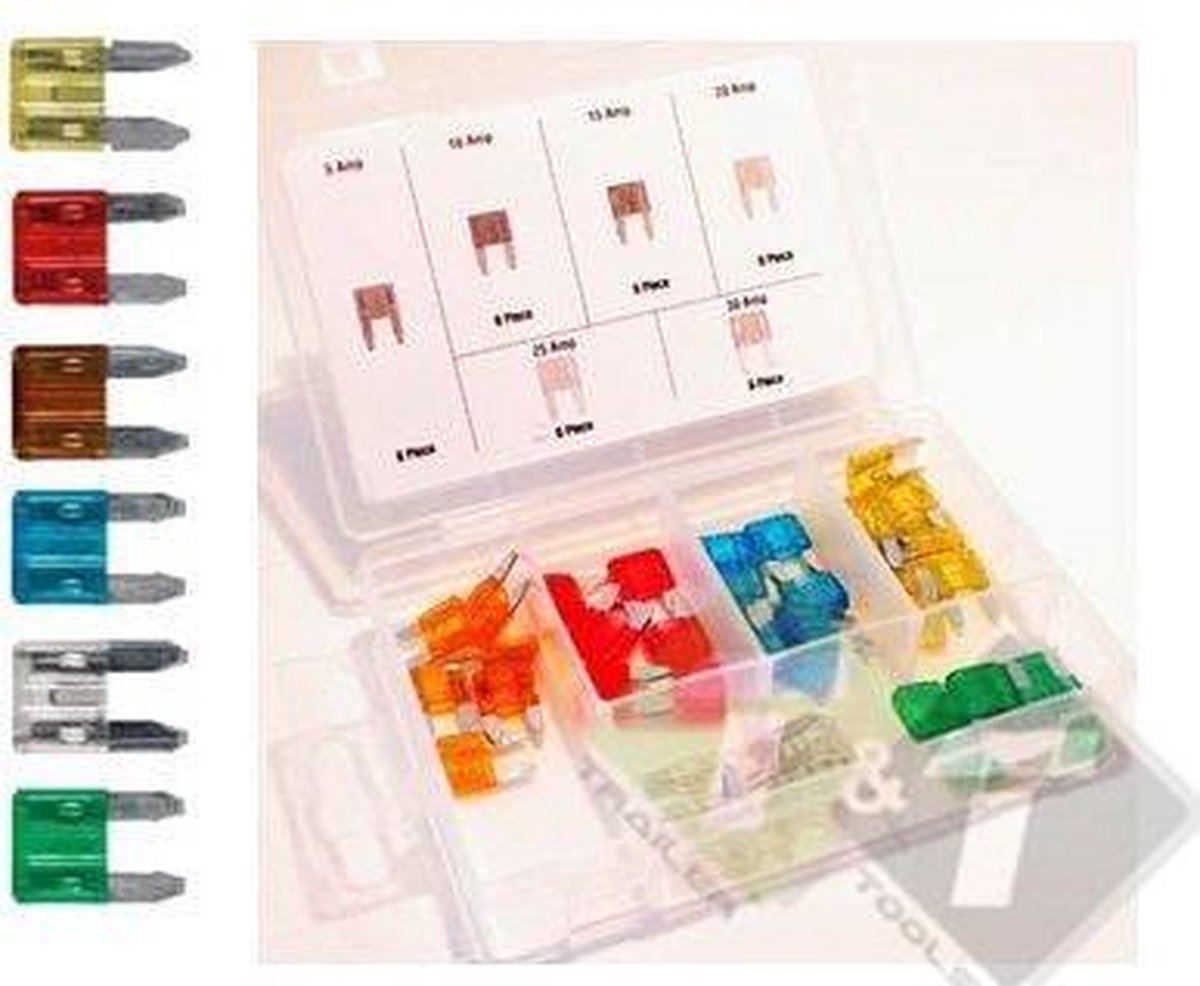 Steekzekering blade standaard assortiment