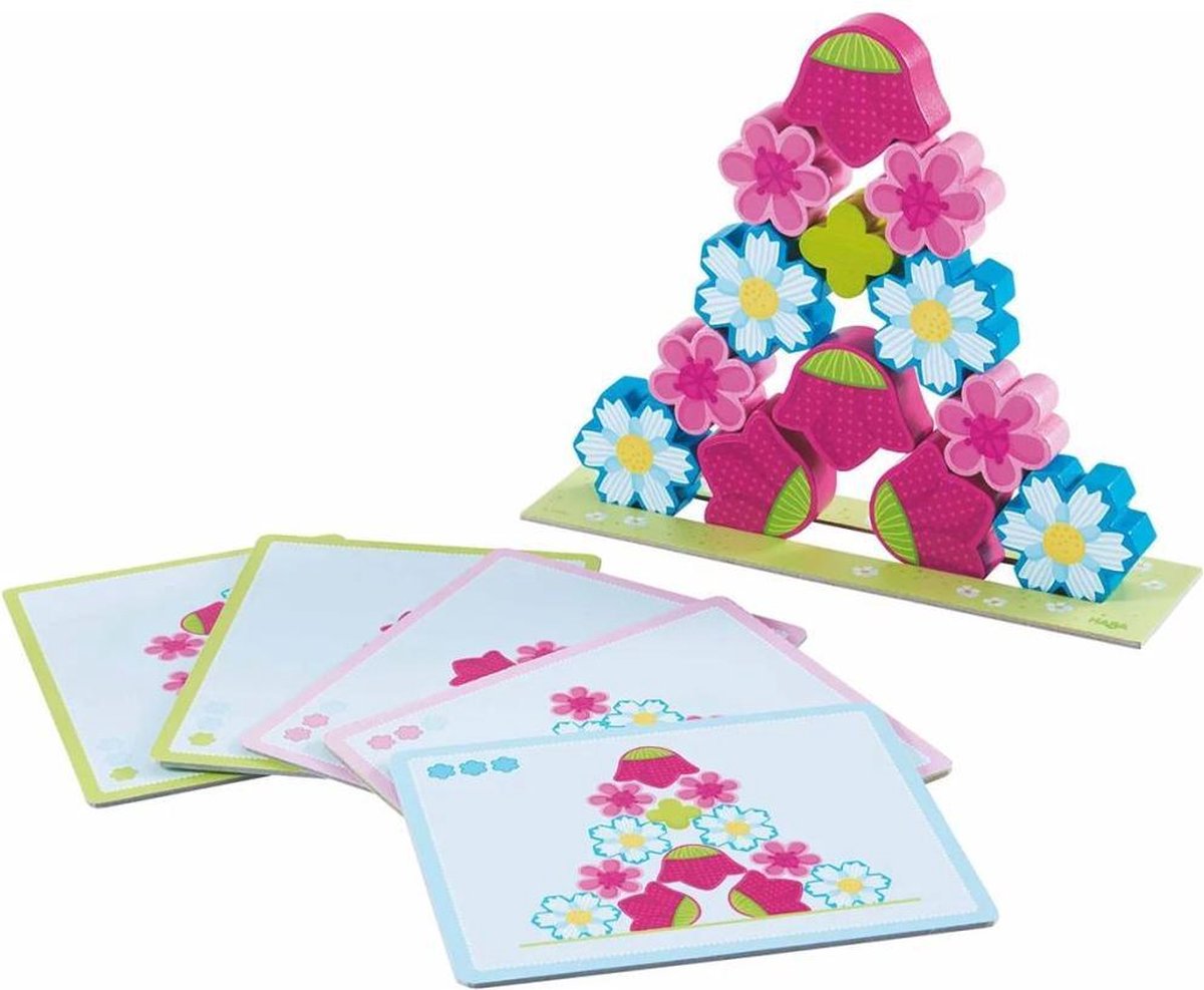 Haba - Stapeltoren - Toverbloemen