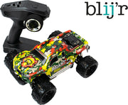 Blij'r Beast - RC Monster Truck 1:18 4WD RTR met extra accu 40 km/h - Rood Camo