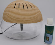 Revitalisor Schelp - Luchtreiniger Startpakket Met Bio5e Floral Fruity Olie