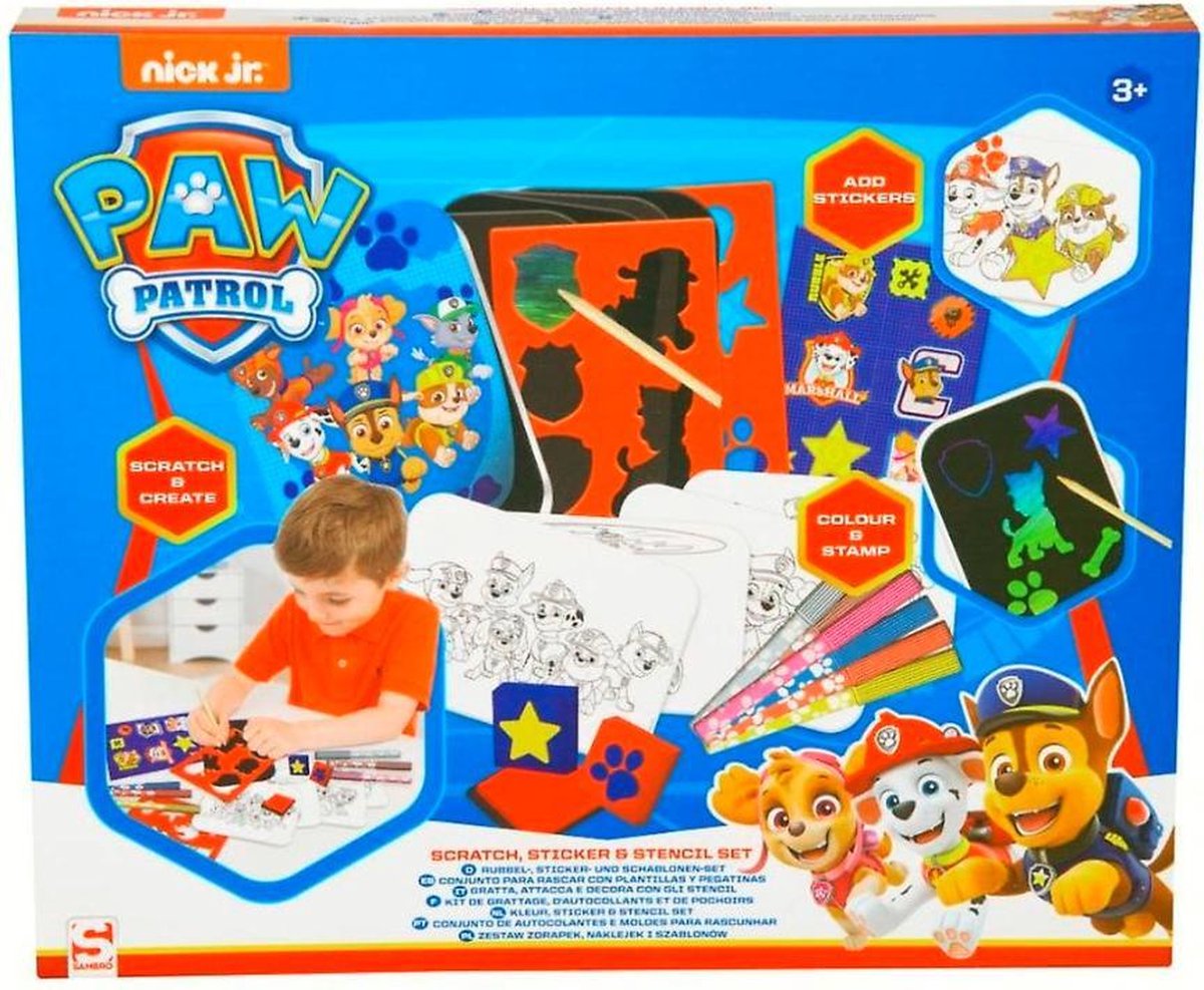 PAW PATROL Toverblok (scratch)