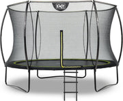 EXIT Silhouette trampoline ø305cm met ladder - zwart