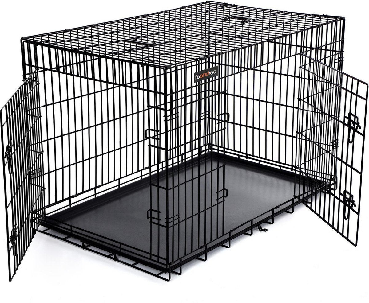 Nancy's Hondenbench - Bench Voor Hond - 2 Deurs Kennel - Autobench