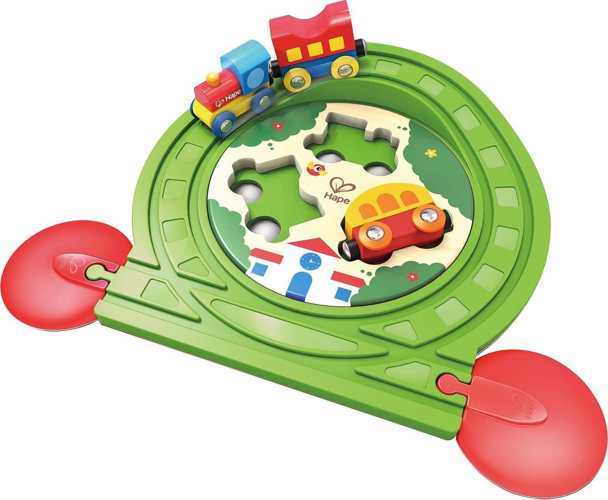 Hape Spoorwegpuzzel E3819