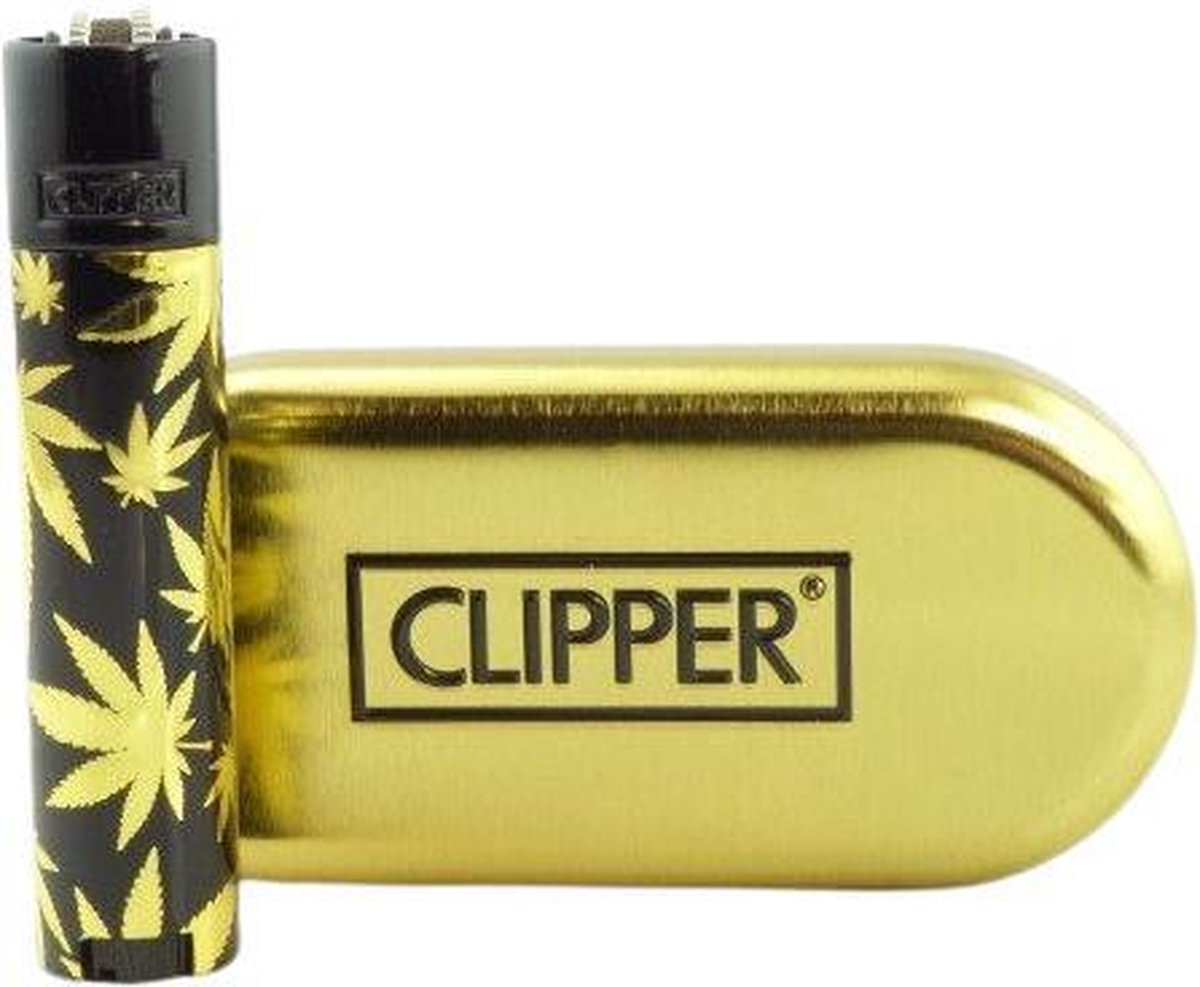 Clipper Metal  Leaves  Gold