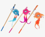 Coockoo Jumpy speelhengel mix Gemengde kleuren 40cm