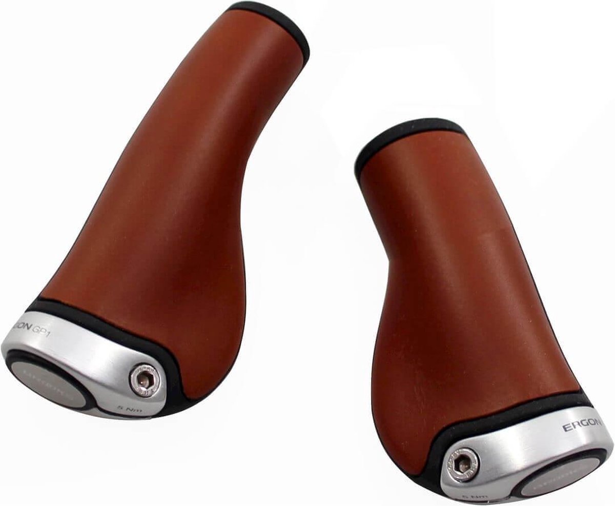 Brooks handvatten Ergon GP1 Nexus leer honing