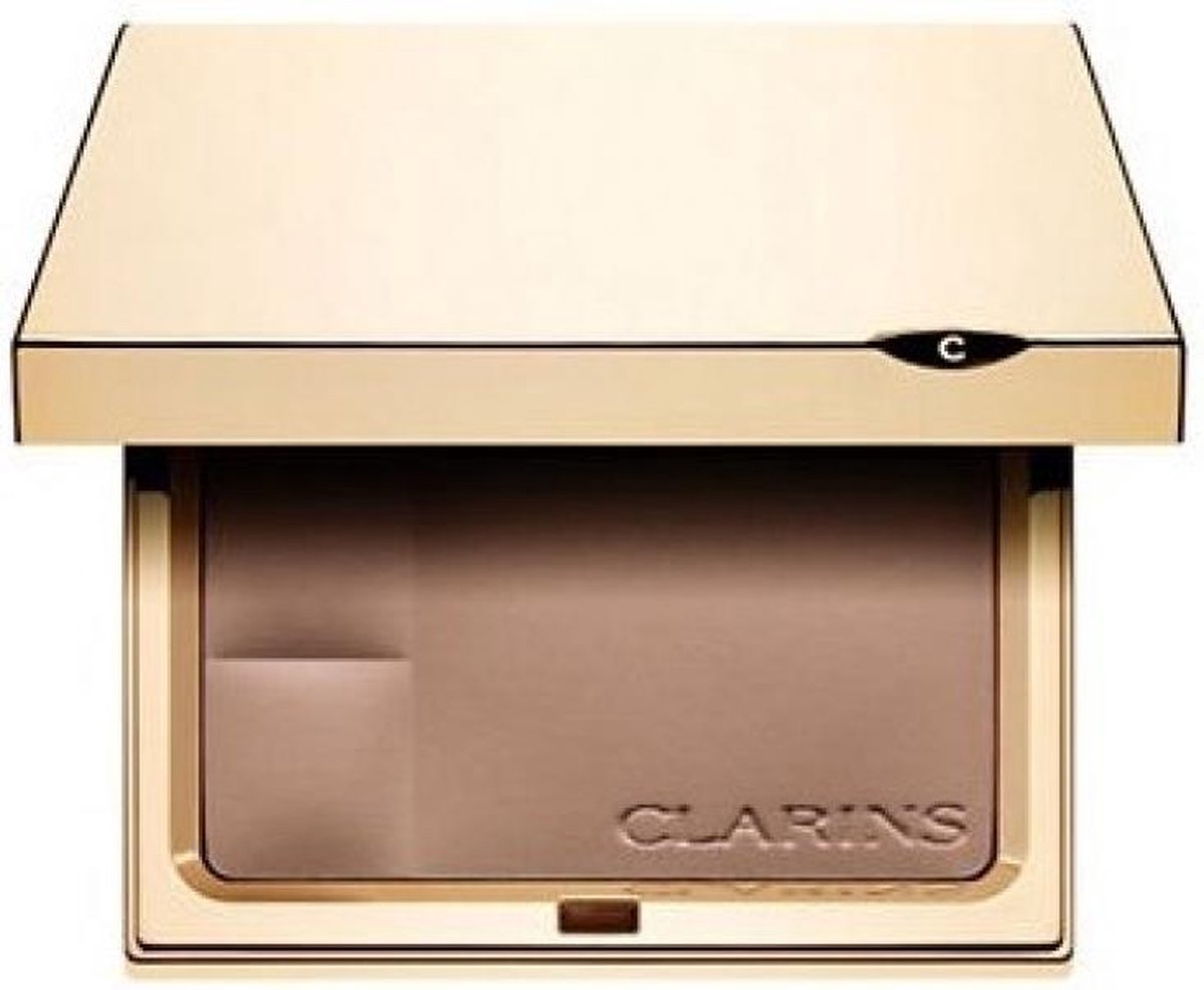 Clarins Ever Matte Poudre Compact Minérale Teint Poeder - 03 Transparent Warm