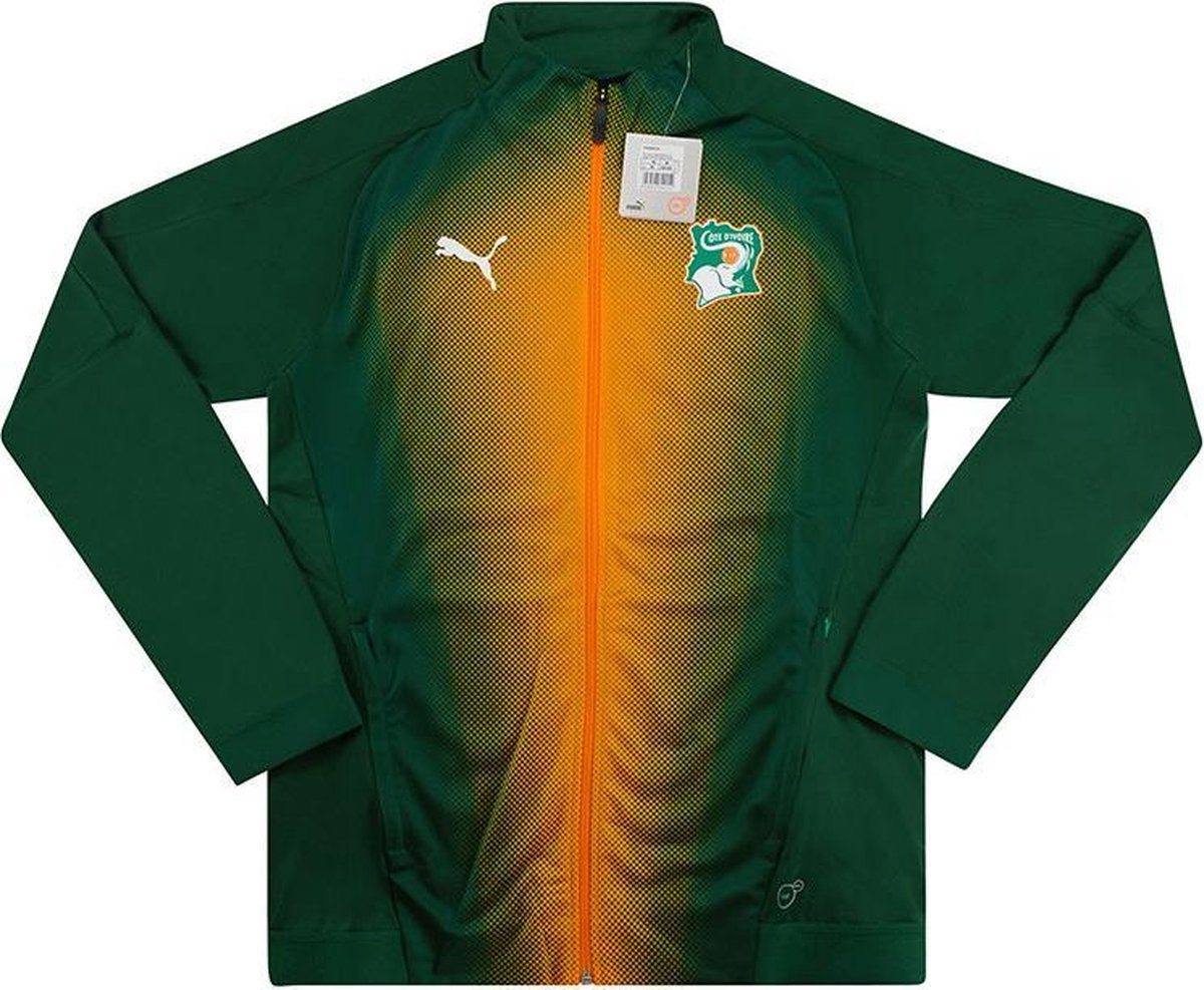 Ivoorkust puma training jacket maat S